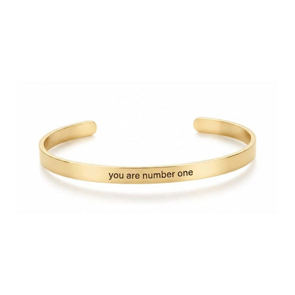 Engraved Name Men's Bangle