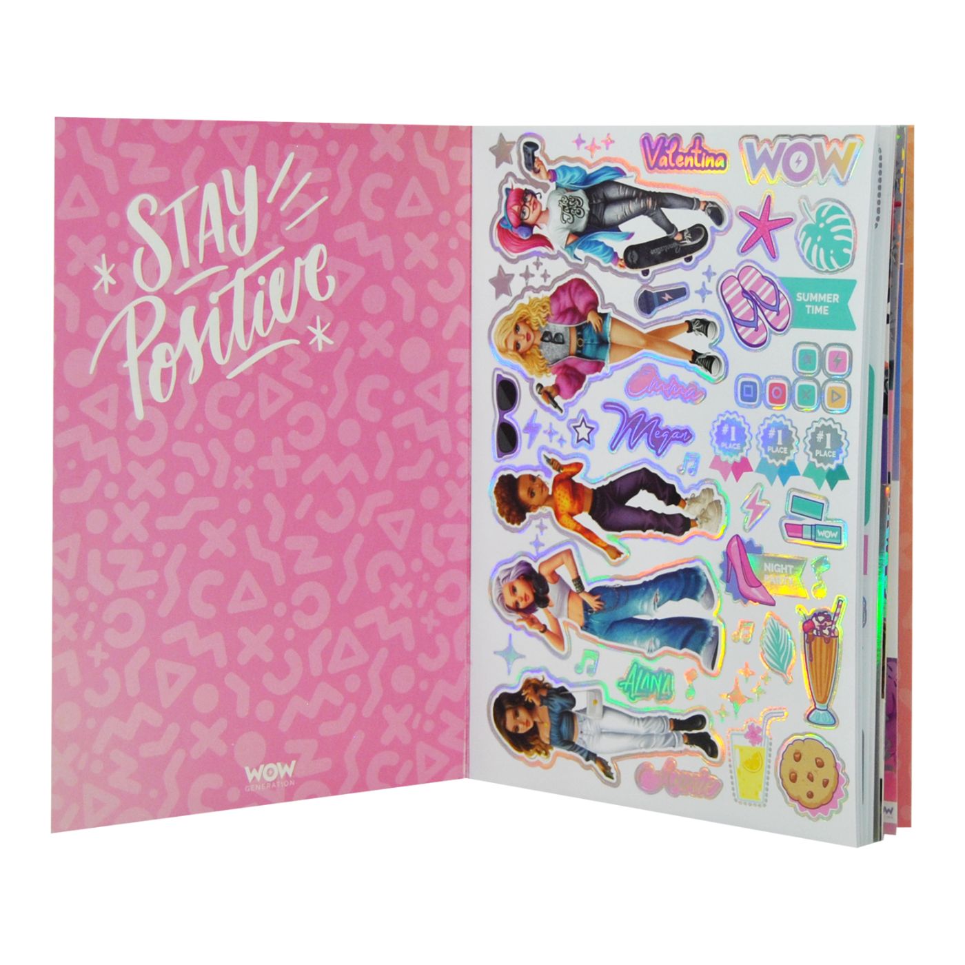 WOW Generation Holographic Sticker Book