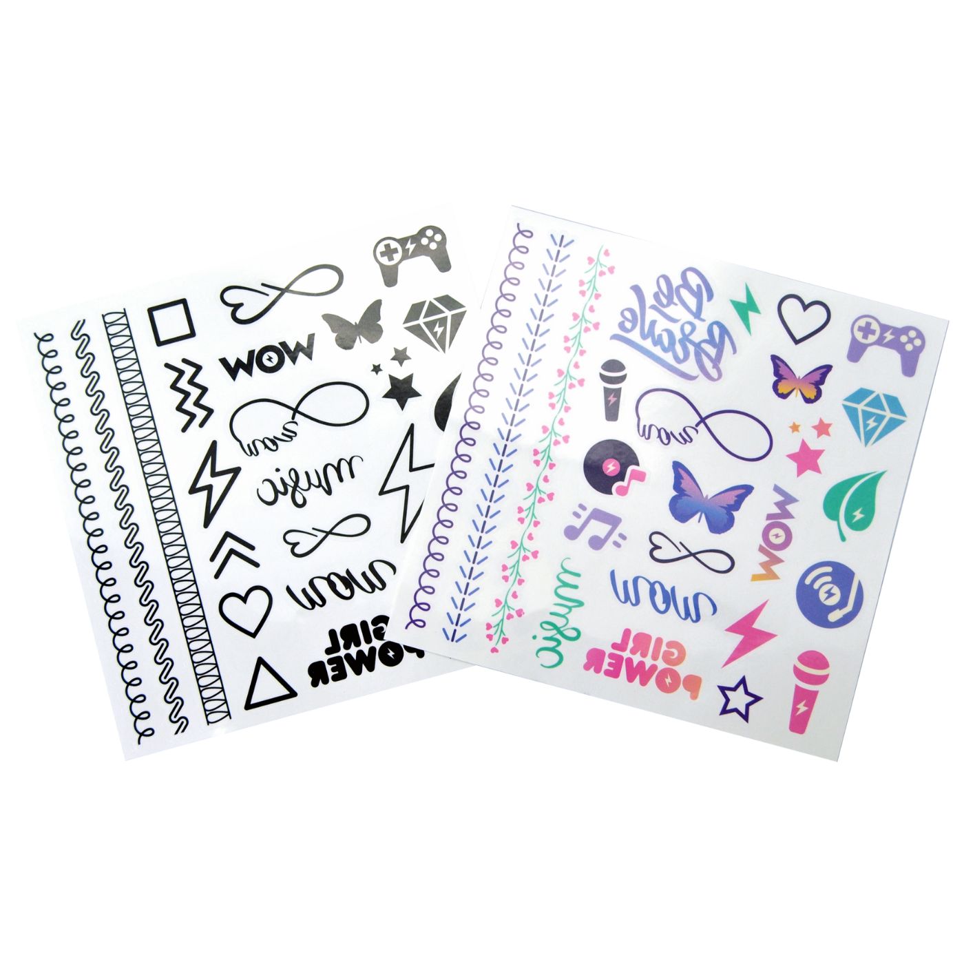 WOW Generation Tattoo Set of 50 Colour and Black & White Tattoos