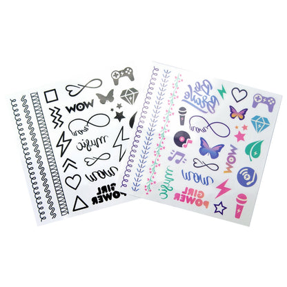 WOW Generation Tattoo Set of 50 Colour and Black & White Tattoos