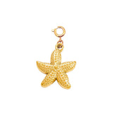 Gold Starfish Charm