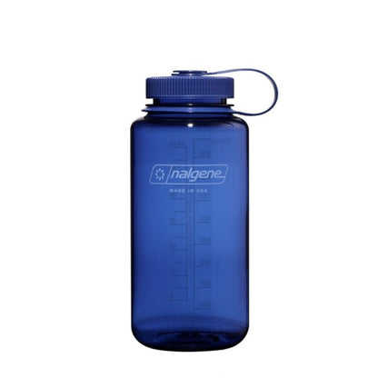 Nalgene Sustain Wide Mouth BPA-Free Leak-Proof Water Bottle - 32oz - Denim