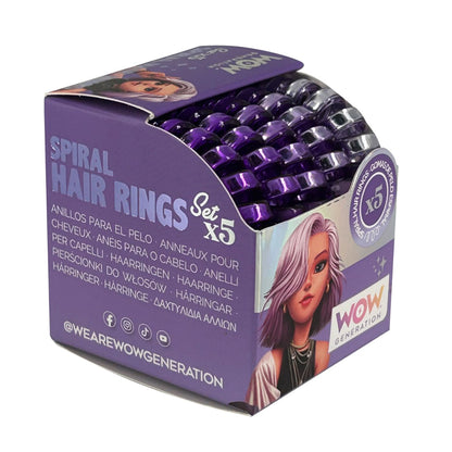 WOW Generation Hair Elastics - Purple