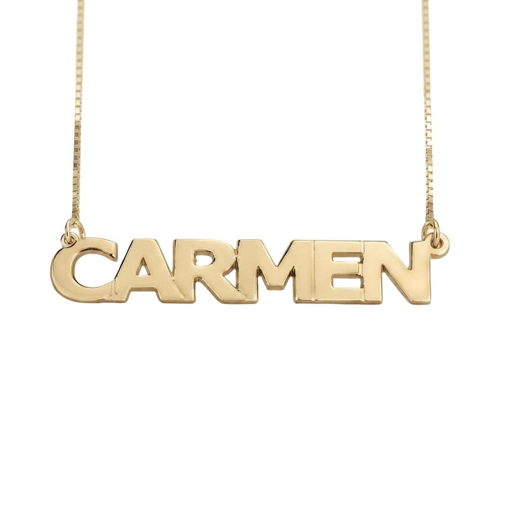 Iconic Name Necklace