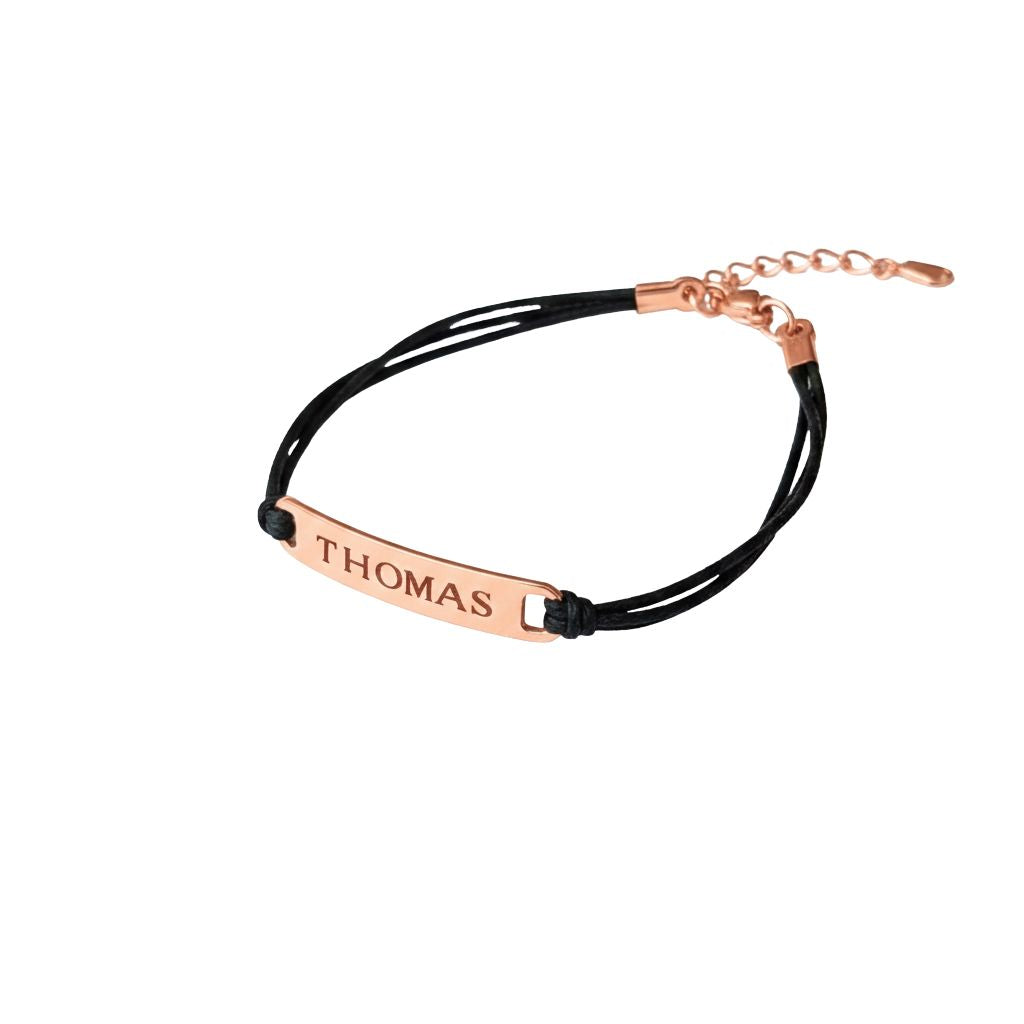 Personalised Name Bracelet For Men