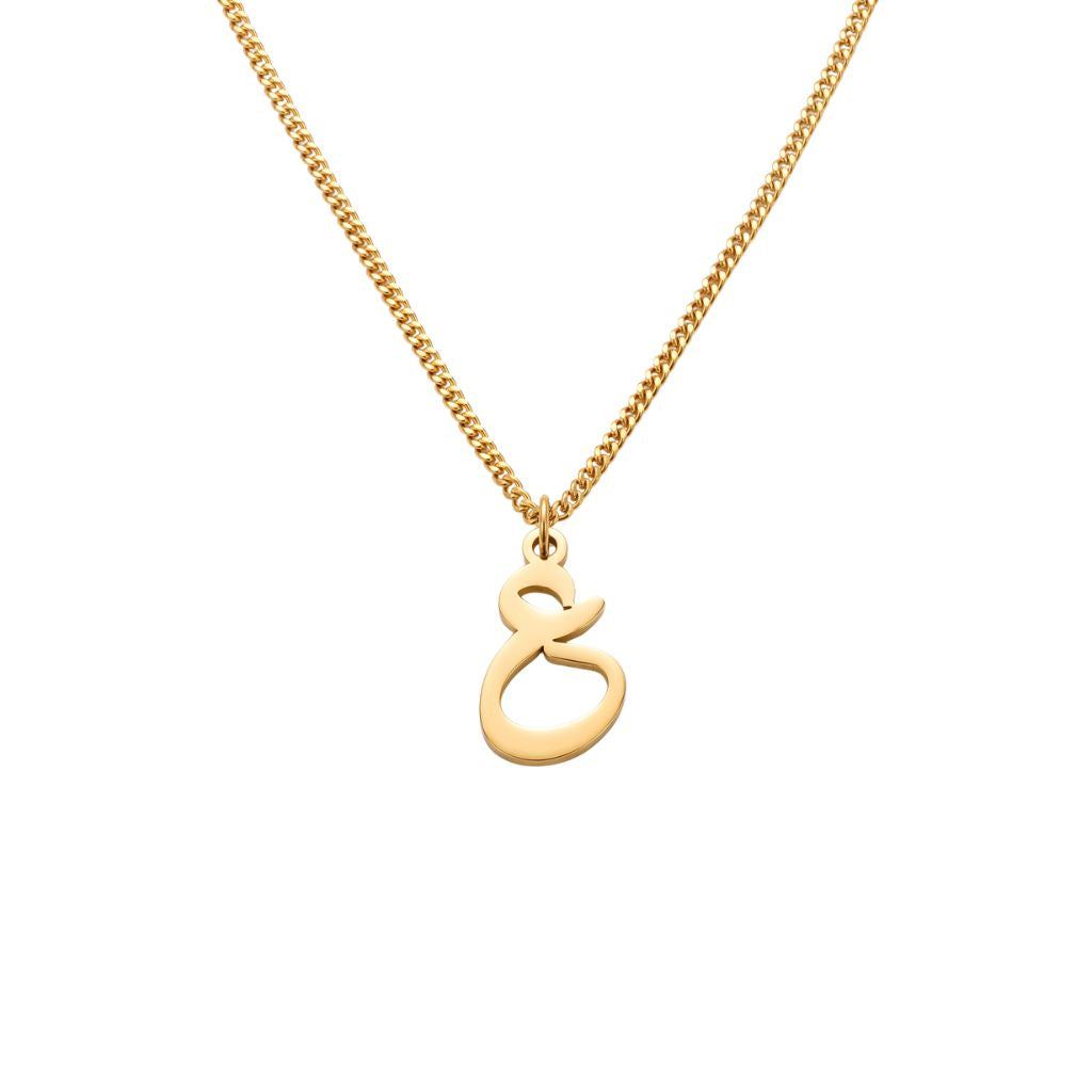 Arabic Initial Necklace