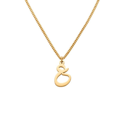 Arabic Initial Necklace