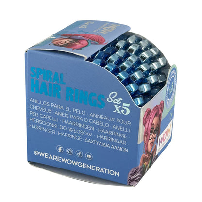 WOW Generation Hair Elastics - Sky Blue