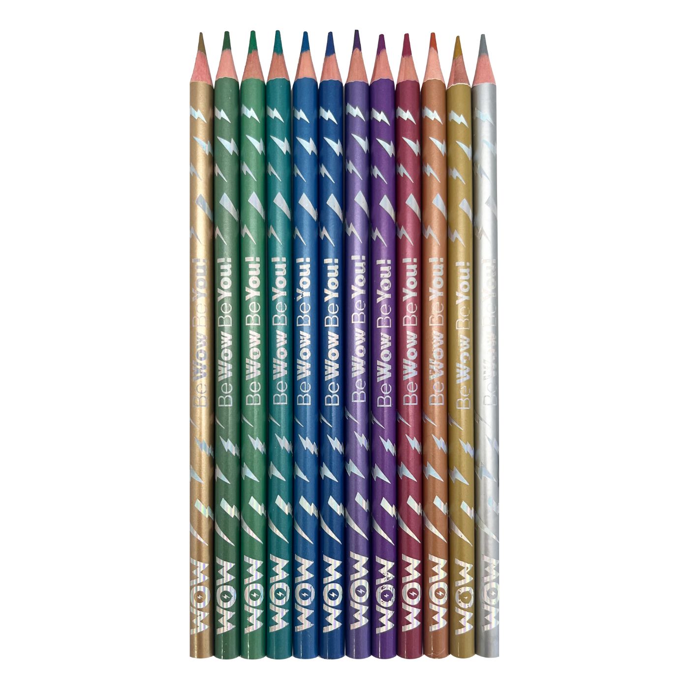 WOW Generation 12 Color Pencils Set - Metallik Power