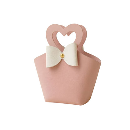 Blush Bow Mini Tote Gift Bag