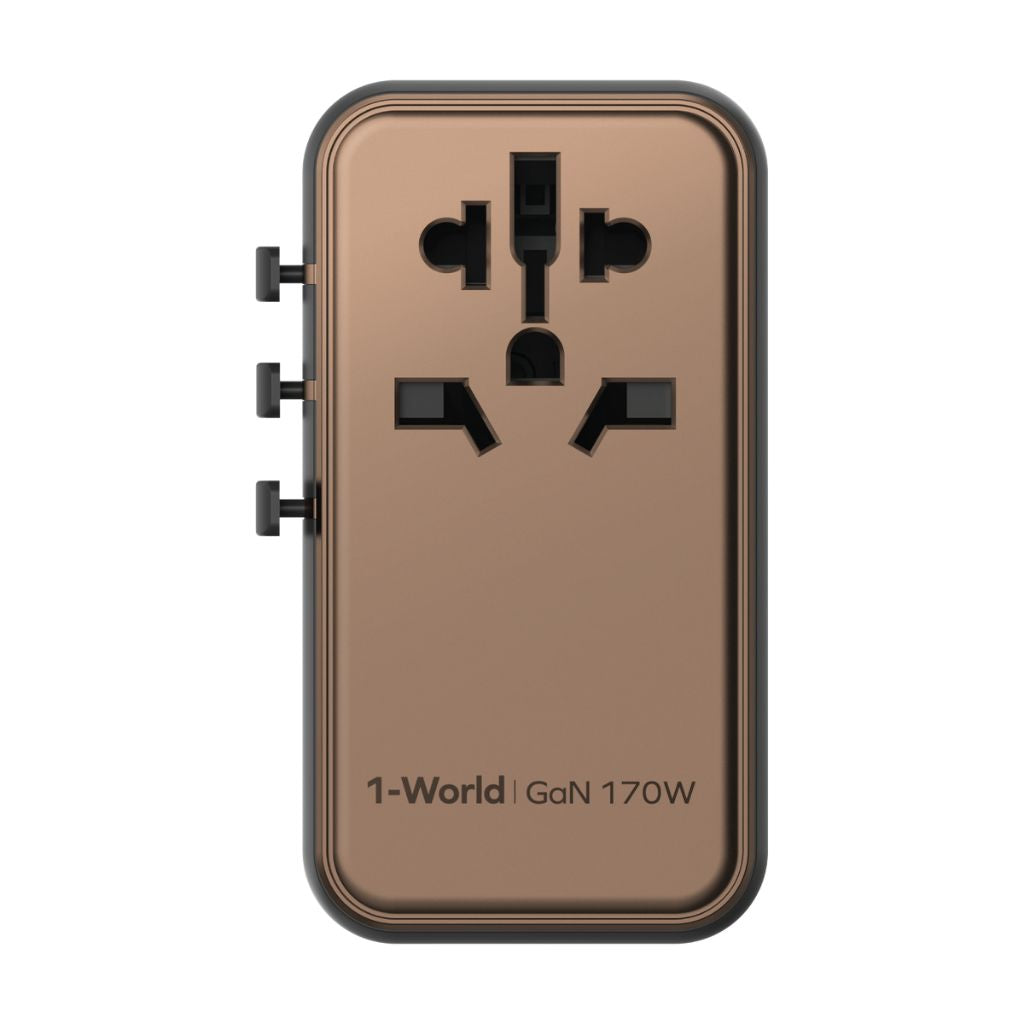 Momax 1-World 170W GaN 4-Port Travel Adaptor