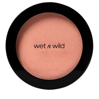 Wet n Wild blush compact on a white background