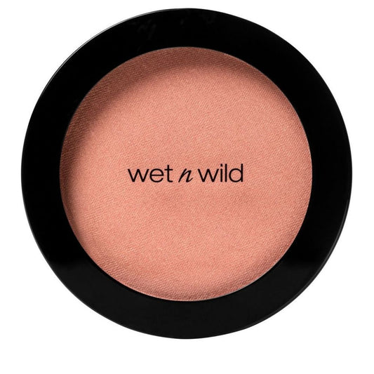 Wet n Wild blush compact on a white background