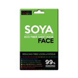 Soya Eco Fiber Sheet Mask Face for Reducing Tired Look & Fatigue