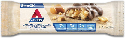 Caramel Chocolate Nut Roll (Pack of 5 Bars)