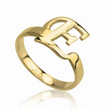 Classic Initial Letter Ring