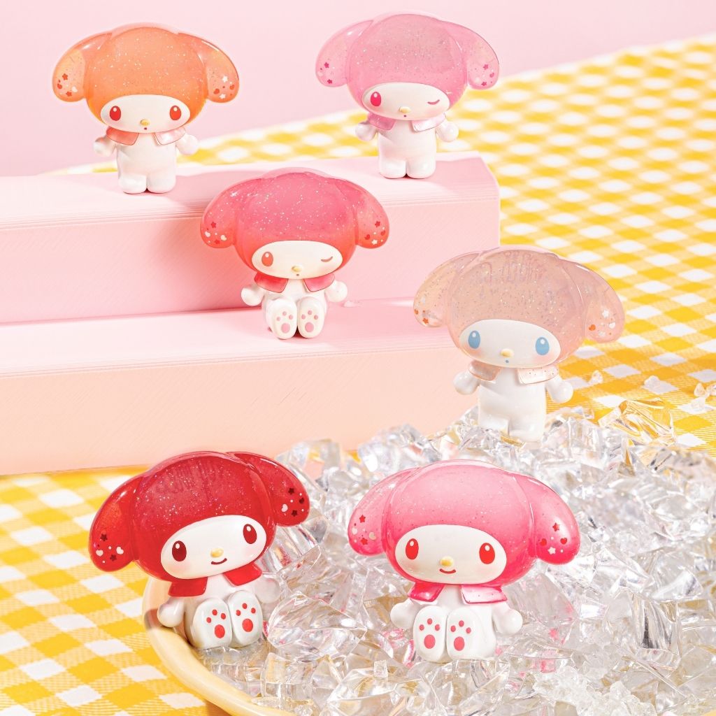 Top Toy My Melody & Kuromi Ramune Style Mini Figures Surprise Bag