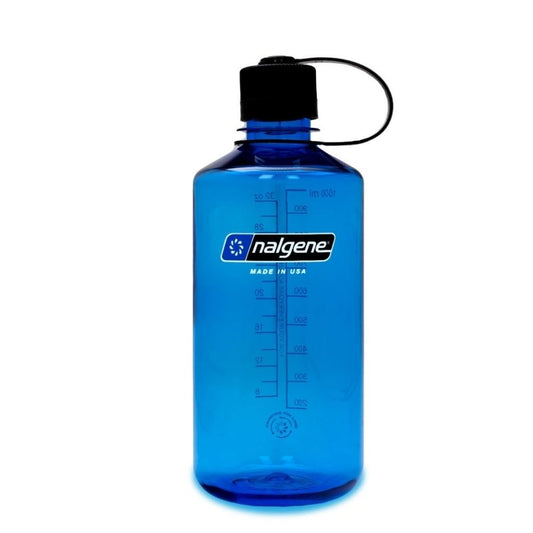 Nalgene 32 oz Narrow mouth Sustain Water Bottle - Slate blue