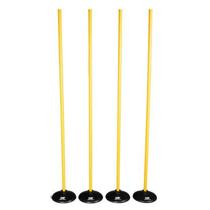 Dawson Sports Rounders Base and Pole Set (Set of 4)