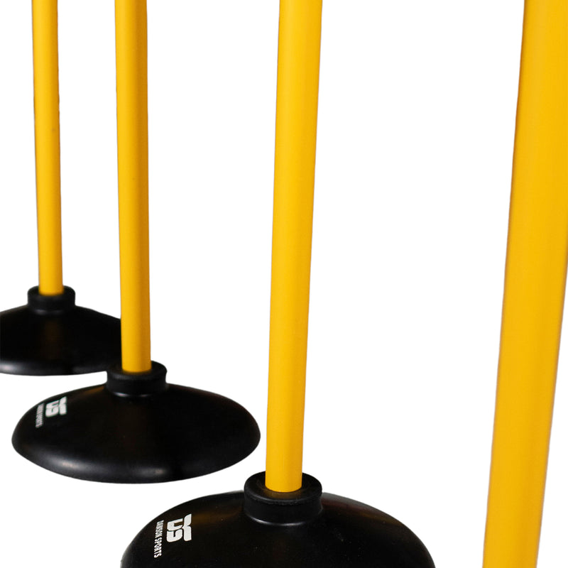Dawson Sports Rounders Base and Pole Set (Set of 4)