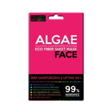 Algae Eco Fiber Sheet Mask Face for Deep Moisturizing & Lifting 20+