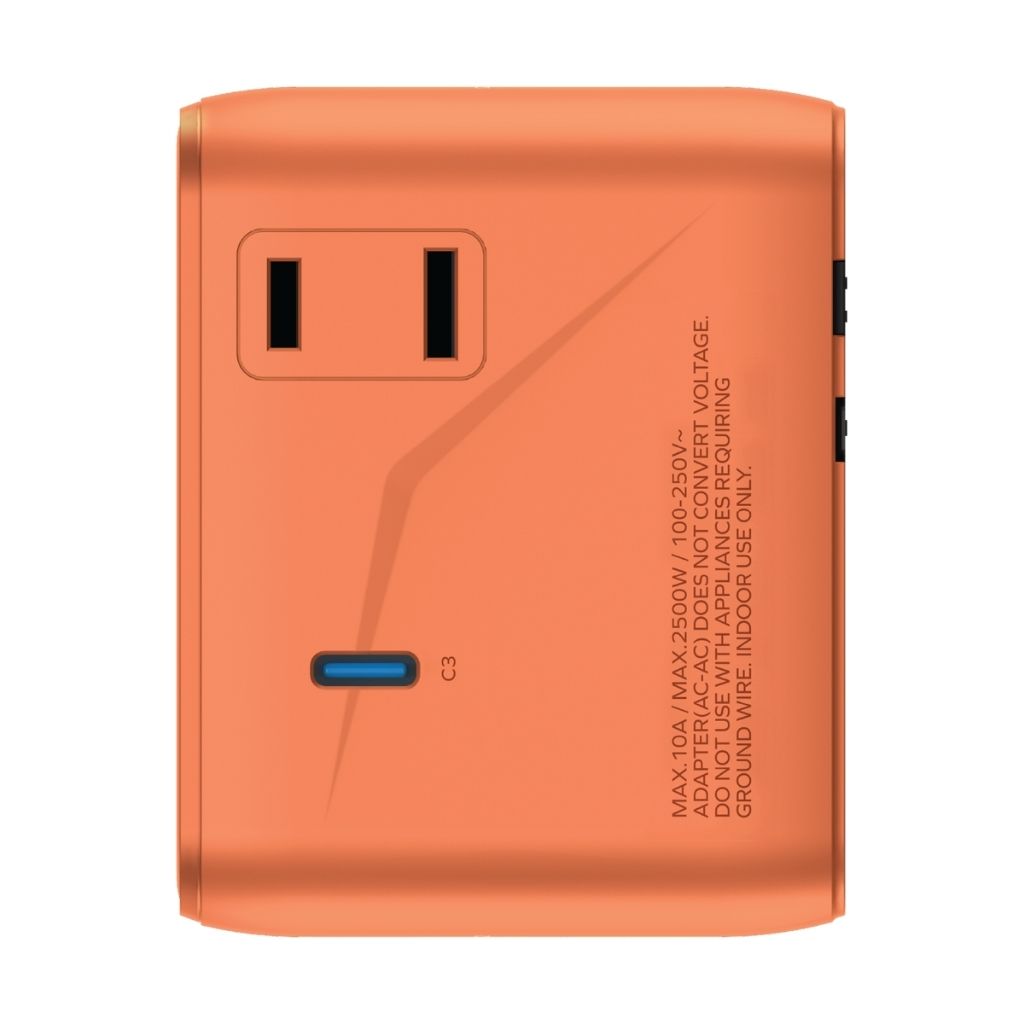 Momax 1-World2 GaN 70W 5-Port USB-C AC Travel Adaptor