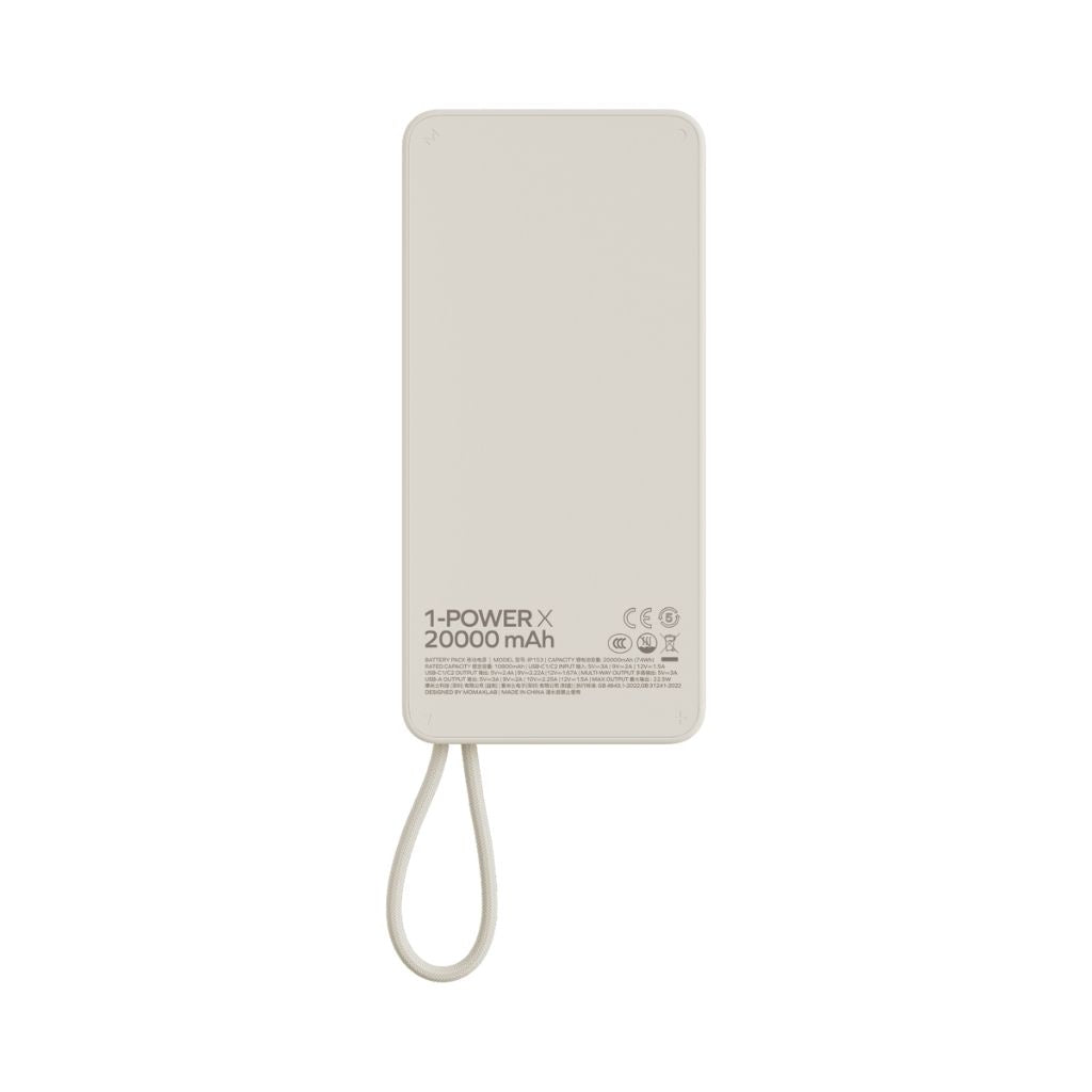 Momax Magnetic Wireless Power Bank 20000mAh with 35W USB-C Fast Charging