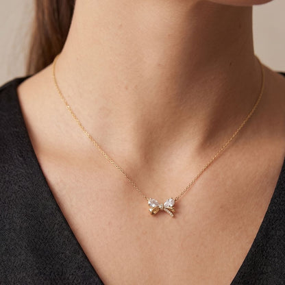 Sweetheart Bow Necklace