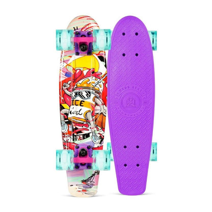 Madd Gear - Baller Retro Skateboard 22-inch with Led Wheels
