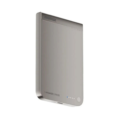 Momax 1-Power S.Pass 5000 mAh Qi2 Magnetic Wireless Power Bank