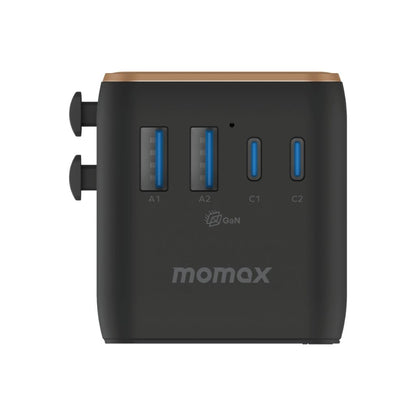 Momax 1-World2 GaN 70W 5-Port USB-C AC Travel Adaptor