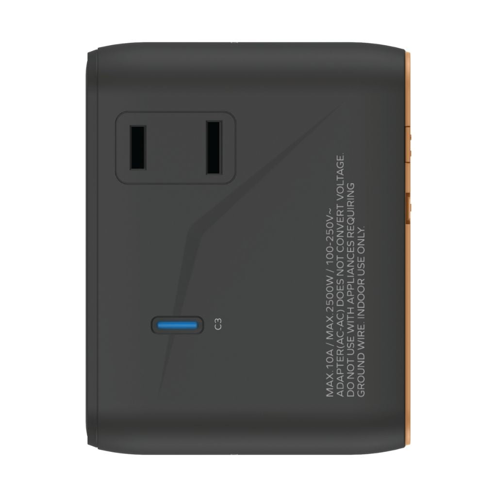Momax 1-World2 GaN 70W 5-Port USB-C AC Travel Adaptor