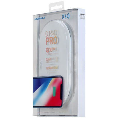 Momax Q.Pad Dual Pro Quad-Coil Fast Wireless Charger