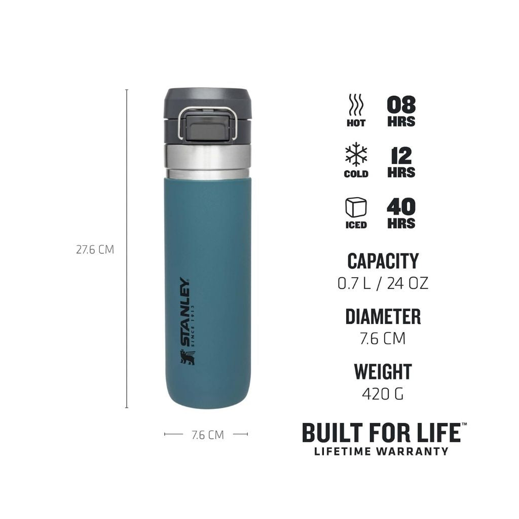 Quick Flip Water Bottle 710 ml / 24 oz Lagoon