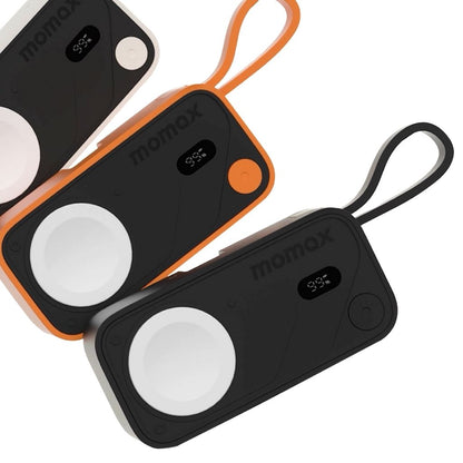 Momax 5000mAh Magnetic Power Bank with USB-C Plug and Apple Watch Charger