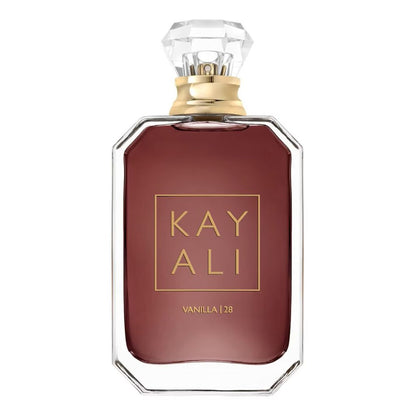 Perfume bottle with 'KAY ALI' branding on a white background