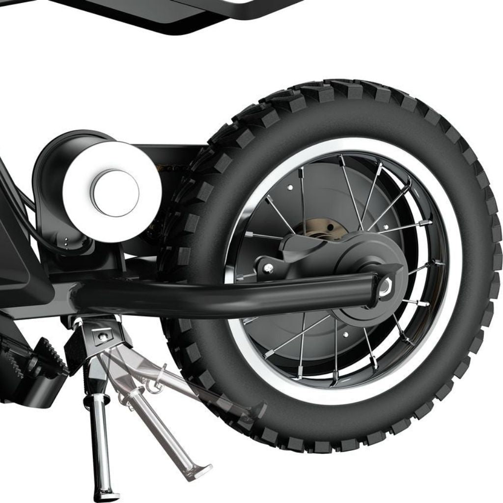 Close-up of a bicycle wheel with a white rim on a white background