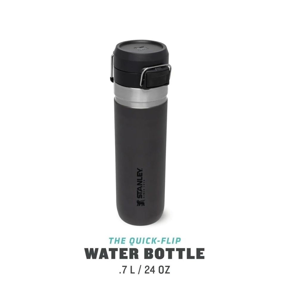 Quick Flip Water Bottle 710 ml / 24 oz Charcoal