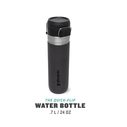 Quick Flip Water Bottle 710 ml / 24 oz Charcoal