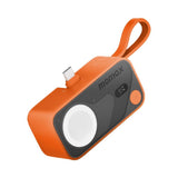 Momax 5000mAh Magnetic Power Bank with USB-C Plug and Apple Watch Charger
