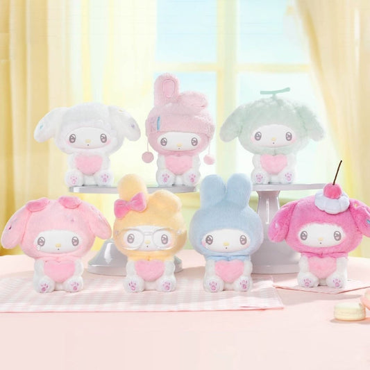 Top Toy My Melody 50th Anniversary Milk Candy Plush Pendant Blind Box