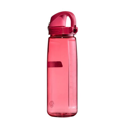 Nalgene Sustain 24oz On-The-Fly Tritan Bottle – Petal with Beet Red Cap