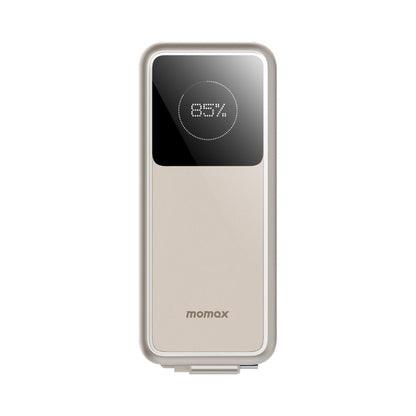 Momax 45W GaN Power Bank with 10,000 mAh Capacity and Dual AC/DC Charging