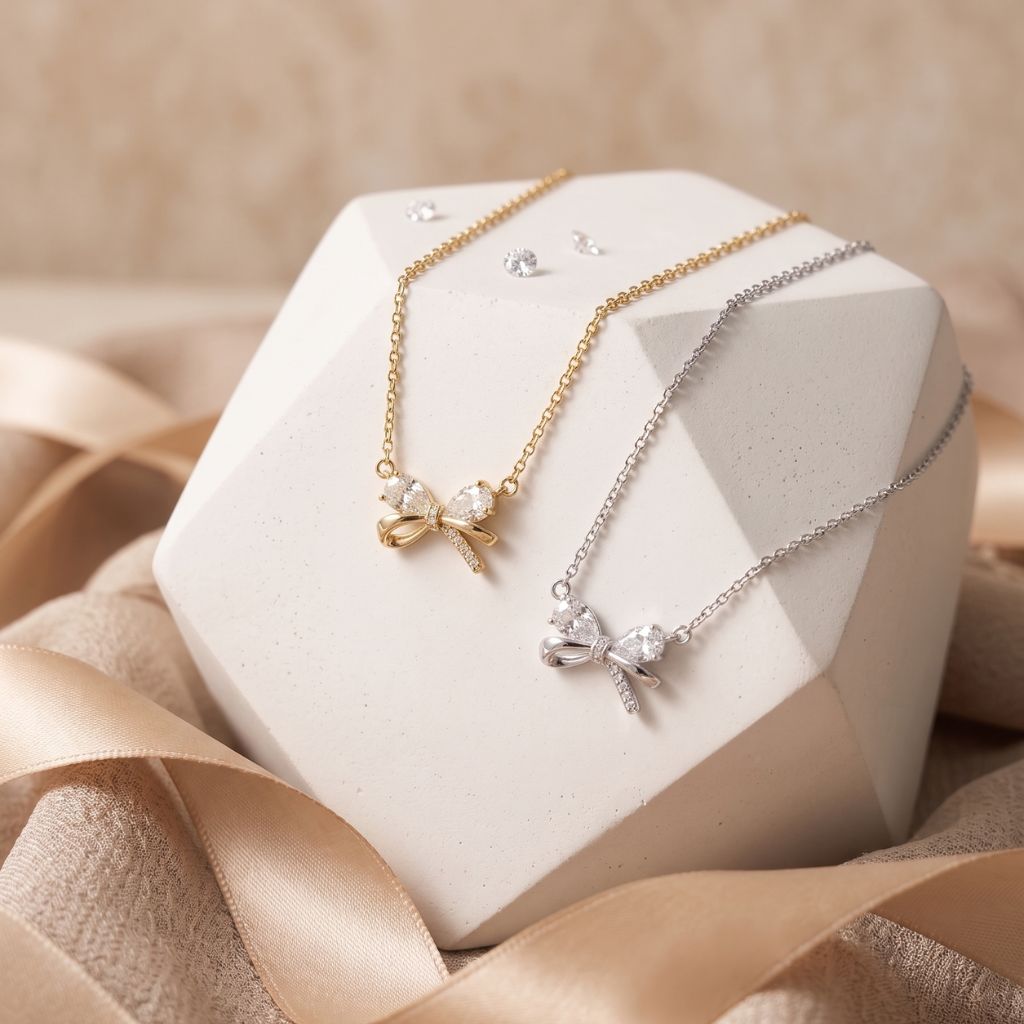 Sweetheart Bow Necklace