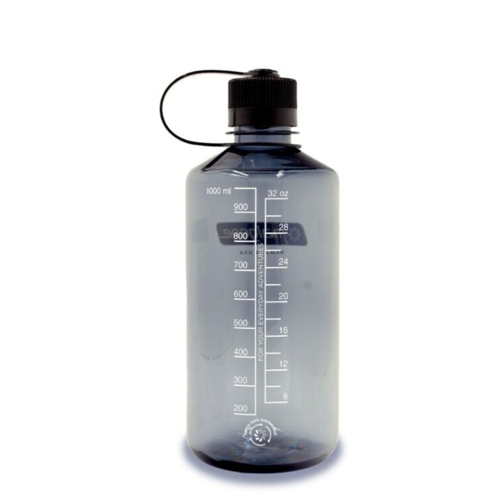 Nalgene 32 oz Narrow mouth Sustain Water Bottle - Gray