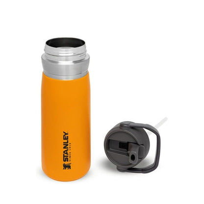 IceFlow Flip Straw Water Bottle 650 ml / 22 oz Saffron