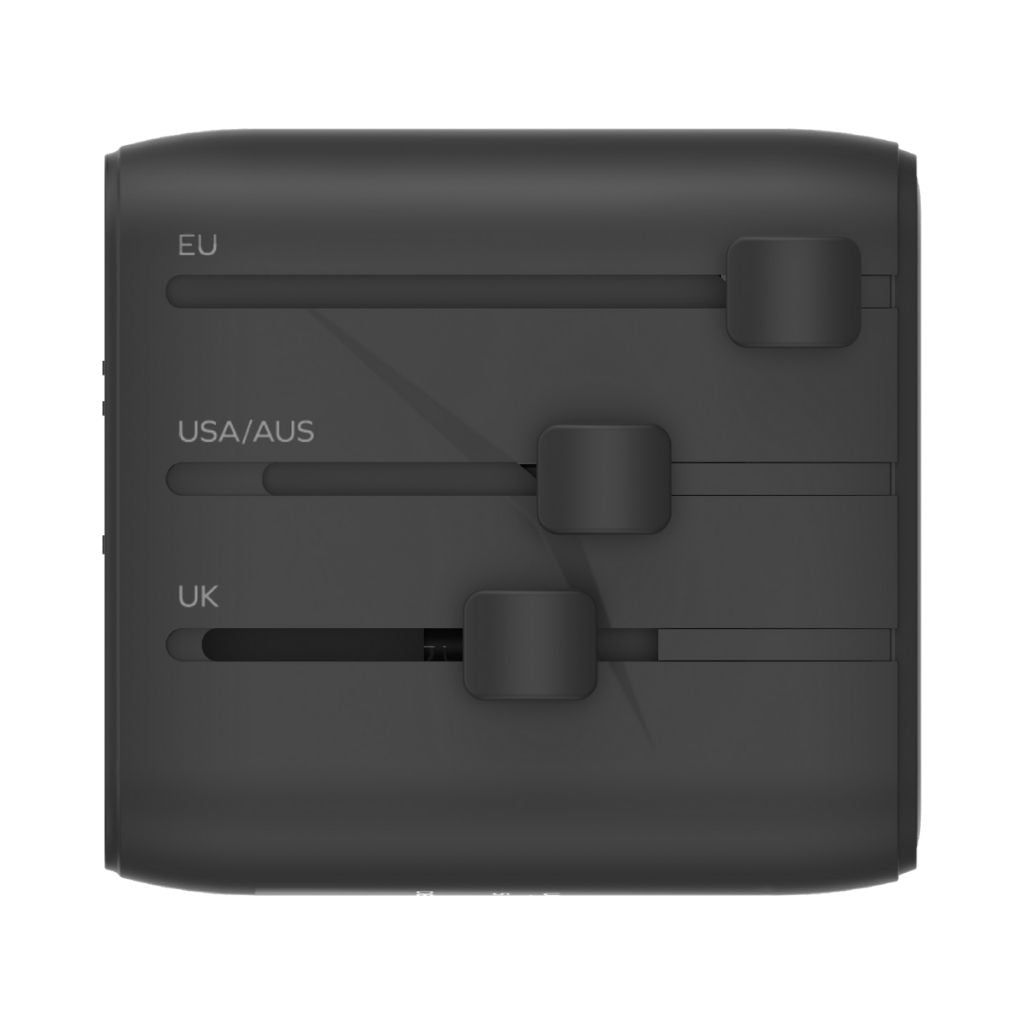 Momax 1-World 20W Universal 2-Port Travel Adapter