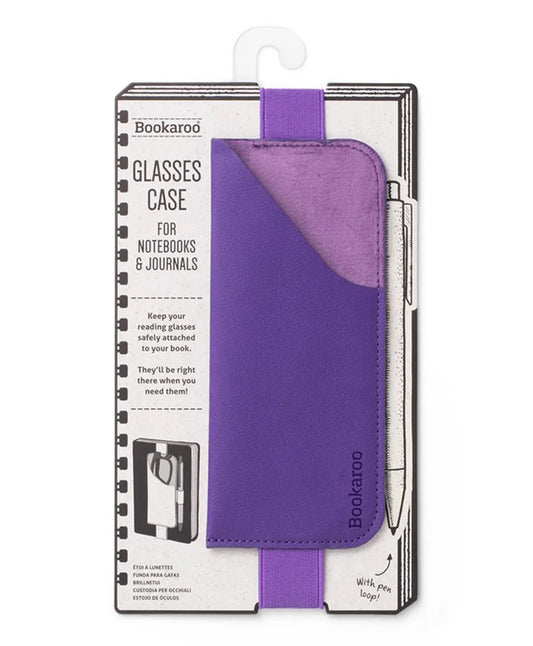 Bookaroo Glasses Case - Purple