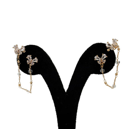 Butterfly Dream Chain Earrings