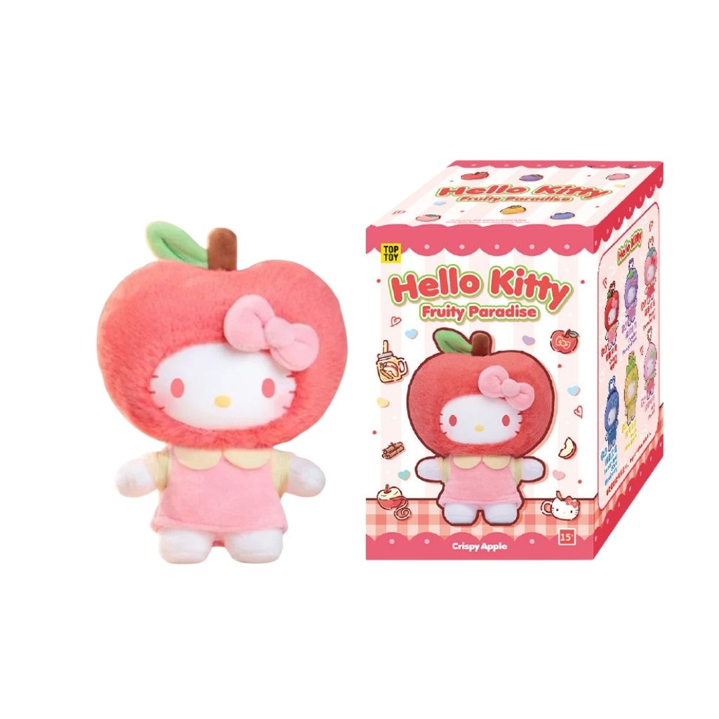 Top Toy Hello Kitty Fruity Paradise Plush Pendant Blind Box